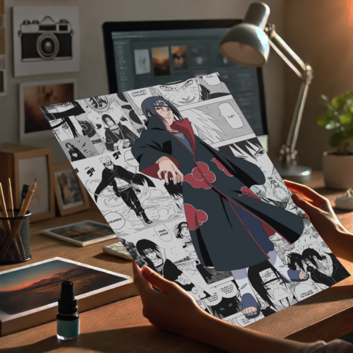 Anime Manga Burst Poster Glossy A4 - Image 10