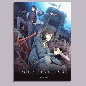 Sung Jinwoo Solo leveling season 1 Poster for Wall
