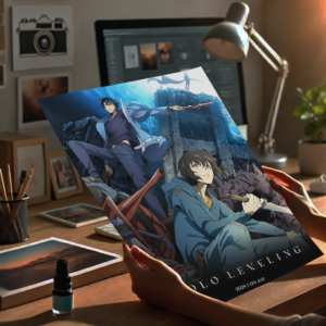 5 Piece of Solo Leveling posters