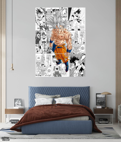 34.5 x 25.5 inches GOKU ULTRA Instinct BIG POSTER