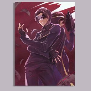 John Smith and Zero Eminence in shadow Wall Poster