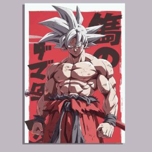 Goku Ultra Instinct Dragon Ball Wall Posters