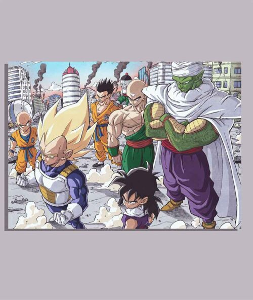 Z Warriors Android Saga Poster for Wall