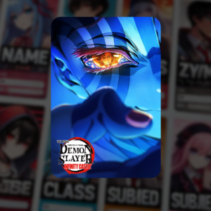 Demon Slayer Infinity Castle Movie Replica Ticket Card