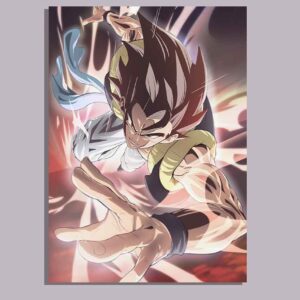 Gogeta Base form Charge Wall Poster Dragon Ball