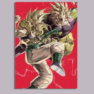 Gogeta and Brolly Wall Poster Dragon Ball