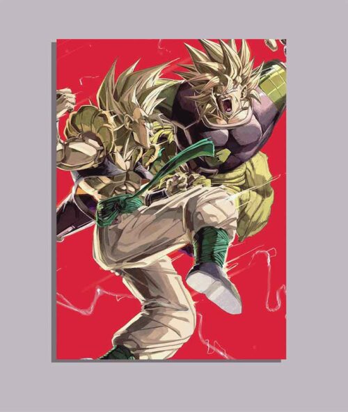 Gogeta and Brolly Wall Poster Dragon Ball
