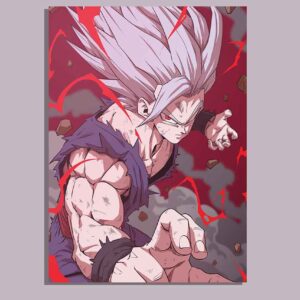 Gohan Beast Pose Wall Poster Dragon Ball