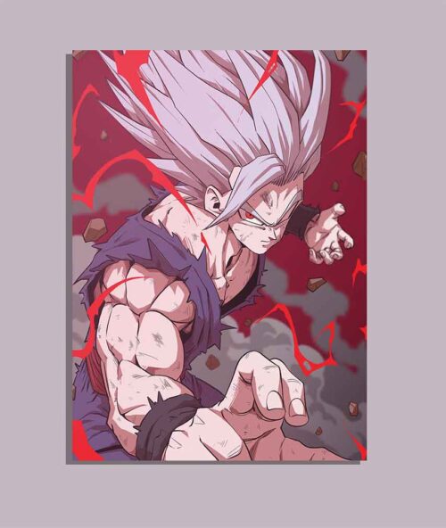 Gohan Beast Pose Wall Poster Dragon Ball