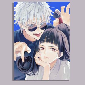 GOJO X Utahime Wall Poster