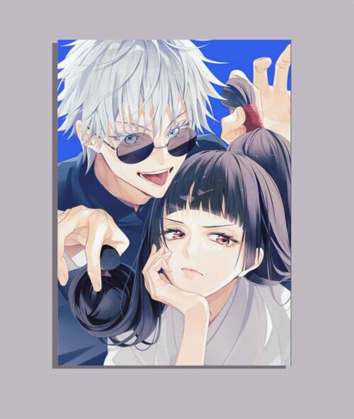 GOJO X Utahime Wall Poster