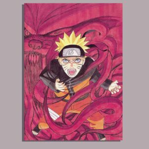 Naruto 9 tails Fox Wall Poster