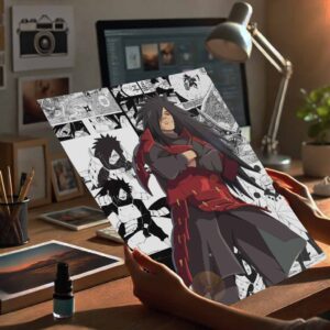 Madara Uchiha - Naruto Shippuden Anime Manga Burst Poster