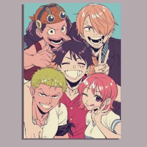 One Piece StrawHat Pre Timeskip Wall Poster