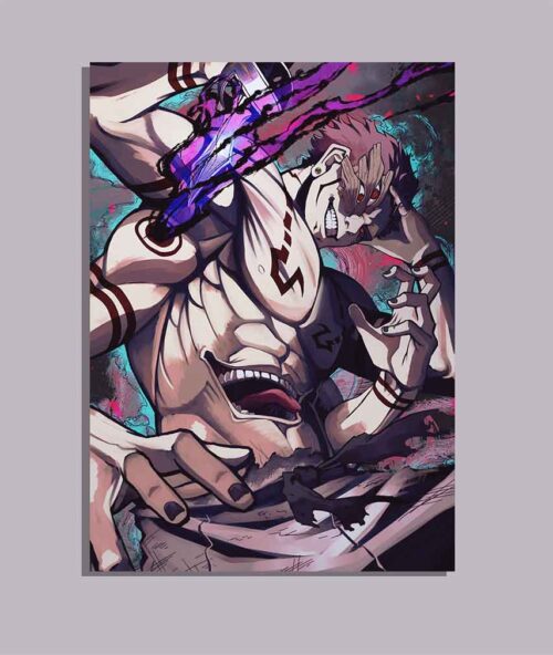 Ryoumen Sukuna Jujutsu Kaisen Posters for Wall