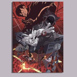 Sukuna Vs Maharoga Jujutsu Kaisen Posters for Wall