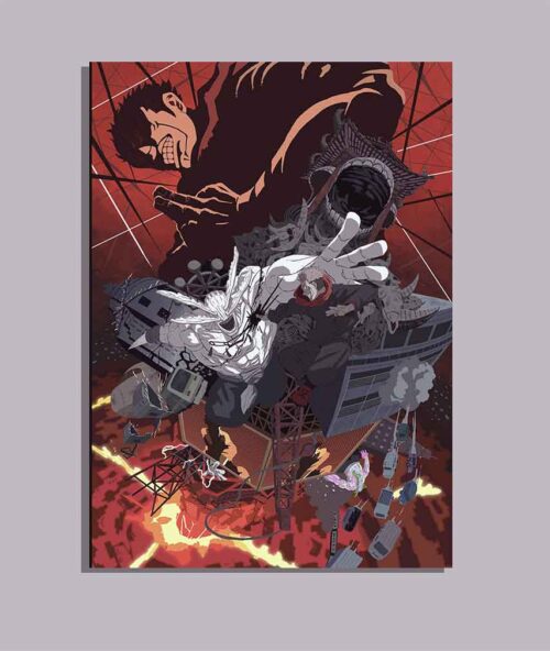 Sukuna Vs Maharoga Jujutsu Kaisen Posters for Wall