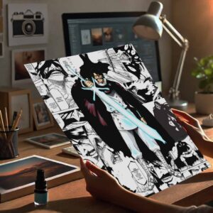 Yuhabaha Yhwach Bleach Anime Manga Burst Poster