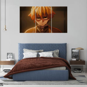 24.81 × 11.69 inches Zenitsu Infinity Castle Movie BIG POSTER