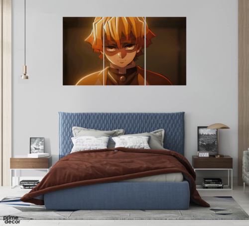 24.81 × 11.69 inches Zenitsu Infinity Castle Movie BIG POSTER