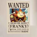 Franky WANTED POSTER One Piece Bounty Posters
