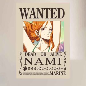 Nami WANTED POSTER One Piece Bounty Posters