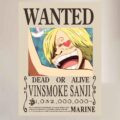 Vinsmoke Sanji WANTED POSTER One Piece Bounty Posters