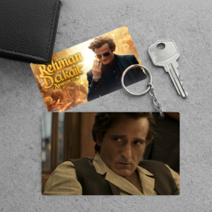 High Quality Waterproof Rehman dakait key chain Dhurandar Pvc Key Chain