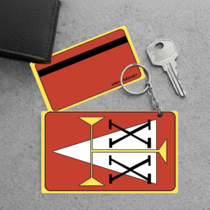 Hunter x Hunter Orange License CARD Pvc Key Chain