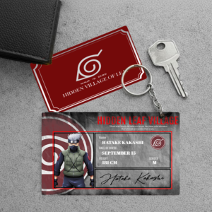 High Quality Waterproof Kakashi Pvc Key Chain